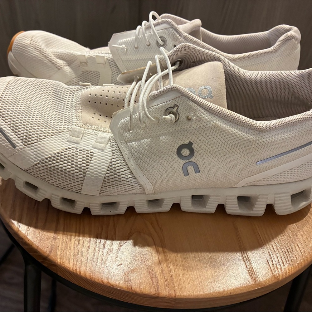 On Women's White Athletic Shoes